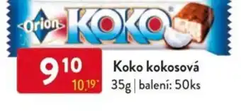 Qanto Koko kokosová nabídka