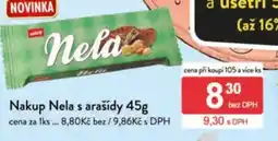 Qanto Nakup Nela s arašídy nabídka