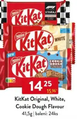 Qanto KitKat Original, White, Cookie Dough Flavour nabídka
