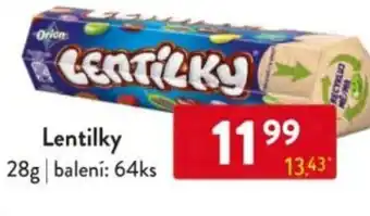 Qanto Lentilky nabídka