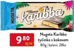 Qanto Nugeta Karibba tyčinka s kokosem nabídka