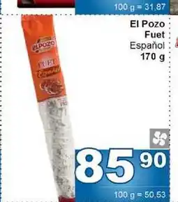 Jip El Pozo Fuet Español nabídka