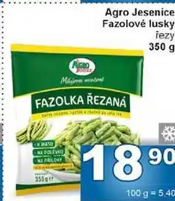 Jip Agro Jesenice Fazolové lusky řezy nabídka