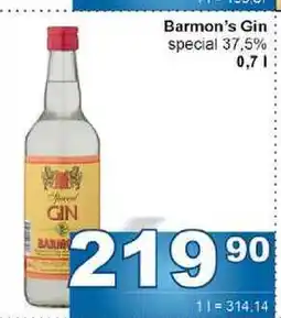 Jip Barmon's Gin special 37,5% nabídka