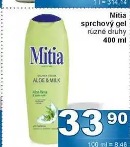 Jip Mitia sprchový gel různé druhy nabídka