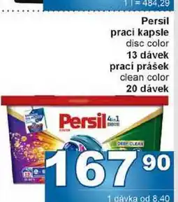 Jip Persil prací kapsle disc color 13 dávek nabídka