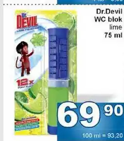 Jip Dr.Devil WC blok lime nabídka