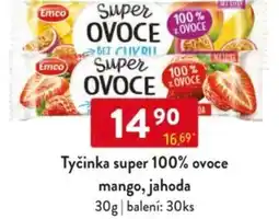 Qanto Tyčinka super 100% ovoce mango, jahoda nabídka