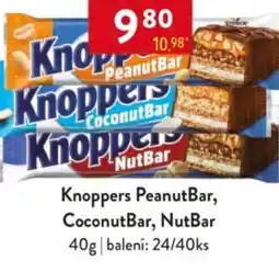Qanto Knoppers Peanut Bar, Coconut Bar, NutBar nabídka