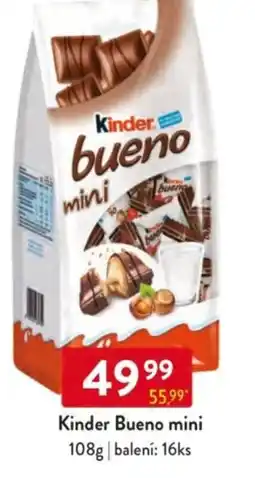 Qanto Kinder Bueno mini nabídka