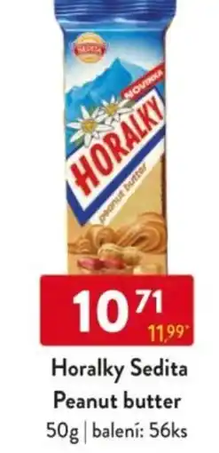 Qanto Horalky Sedita Peanut butter nabídka