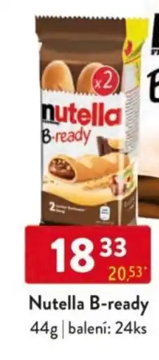 Qanto Nutella B-ready nabídka