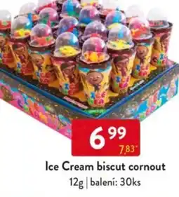 Qanto Ice Cream biscut cornout nabídka