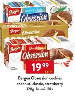 Qanto Bergen Obsession cookies coconut, classic, strawberry nabídka