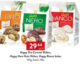 Qanto Happy Nero Nuts Wafers, Happy Bianco kokos nabídka