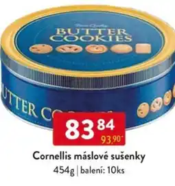 Qanto Cornellis máslové sušenky nabídka
