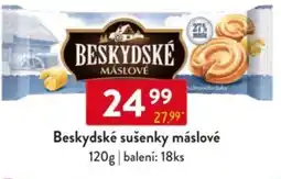 Qanto Beskydské sušenky máslové nabídka