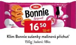 Qanto Klim Bonnie sušenky malinová příchuť' nabídka