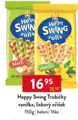 Qanto Happy Swing Trubičky vanilka, lískový oříšek nabídka