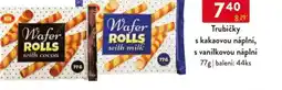 Qanto Trubičky s kakaovou náplní, s vanilkovou náplní nabídka