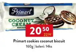 Qanto Primart cookies coconut biscuit nabídka