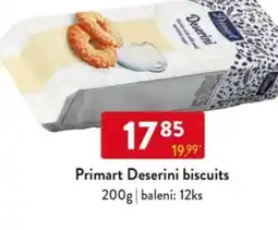 Qanto Primart Deserini biscuits nabídka