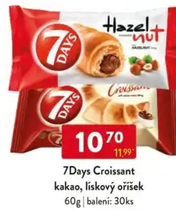 Qanto 7Days Croissant kakao, lískový oříšek nabídka