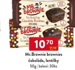 Qanto Mr. Brownie brownies čokoláda, lentilky nabídka