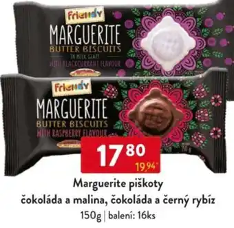 Qanto Marguerite piškoty čokoláda a malina, čokoláda a černý rybíz nabídka