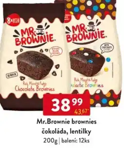 Qanto Mr.Brownie brownies čokoláda, lentilky nabídka