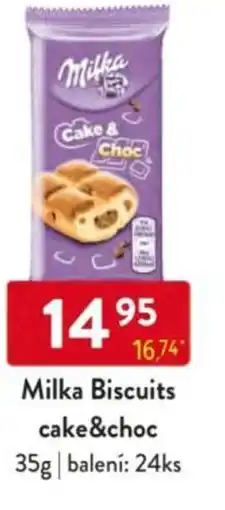 Qanto Milka Biscuits cake&choc nabídka