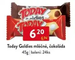 Qanto Today Goldies mléčné, čokoláda nabídka
