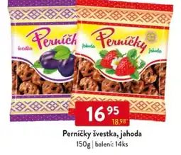 Qanto Perníčky švestka, jahoda nabídka
