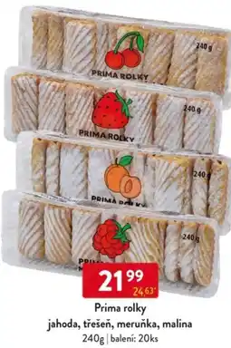 Qanto Prima rolky jahoda, třešeň, meruňka, malina nabídka