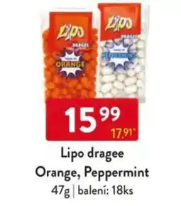 Qanto Lipo dragee Orange, Peppermint nabídka