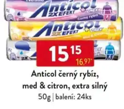 Qanto Anticol černý rybíz, med & citron, extra silný nabídka