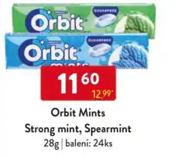 Qanto Orbit Mints Strong mint, Spearmint nabídka