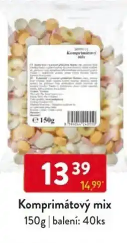 Qanto Komprimátový mix nabídka