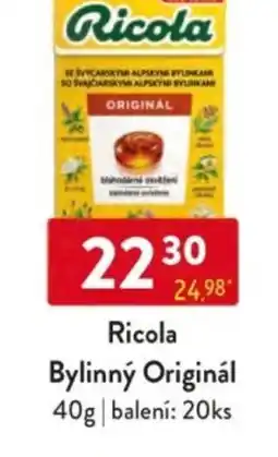 Qanto Ricola Bylinný Originál nabídka