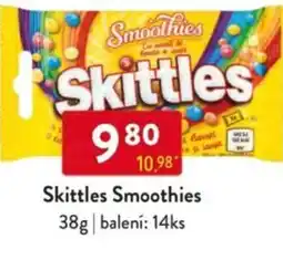 Qanto Skittles Smoothies nabídka