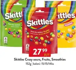 Qanto Skittles Crazy sours, Fruits, Smoothies nabídka