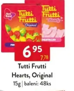 Qanto Tutti Frutti Hearts, Original nabídka