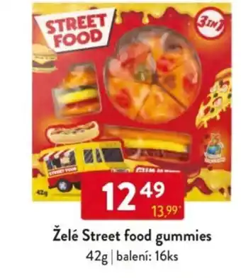 Qanto Želé Street food gummies nabídka