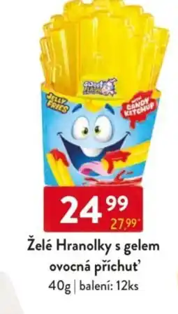Qanto Želé Hranolky s gelem ovocná příchuť' nabídka
