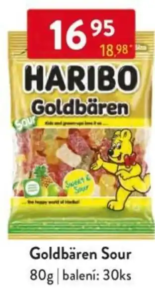 Qanto Haribo Goldbären Sour nabídka