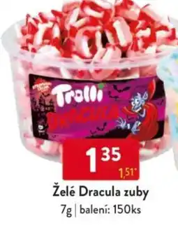 Qanto Želé Dracula zuby nabídka