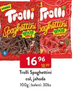 Qanto Trolli Spaghettini col, jahoda nabídka