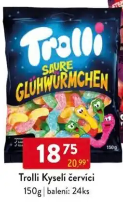 Qanto Trolli kyselí červíci nabídka