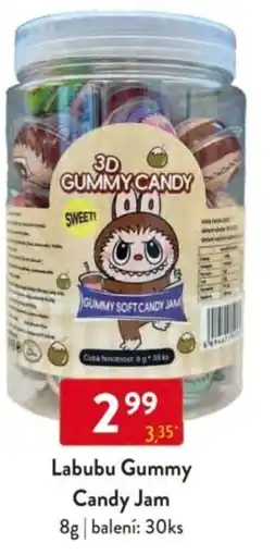 Qanto Labubu Gummy Candy Jam nabídka