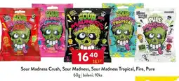 Qanto Sour Madness Crush, Sour Madness, Sour Madness Tropical, Fire, Pure nabídka